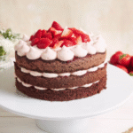 Bolo de chocolate crocante